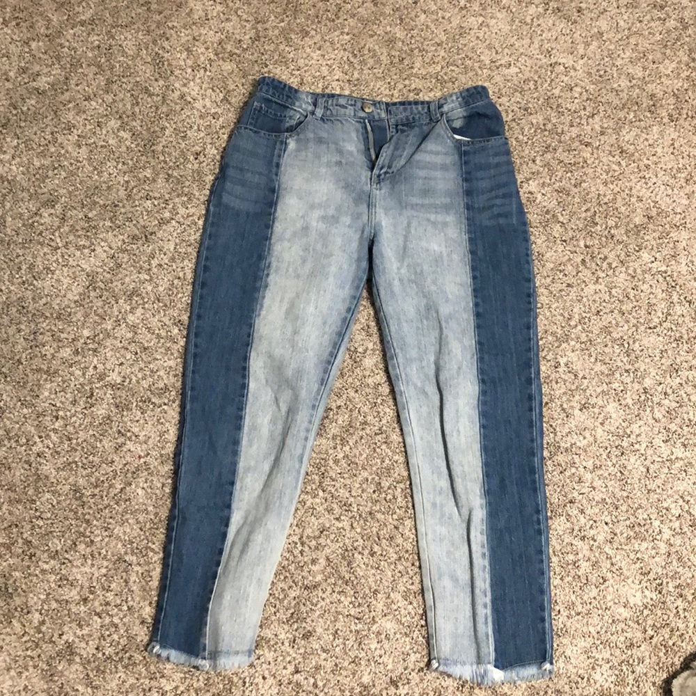 Two Toned Jeans